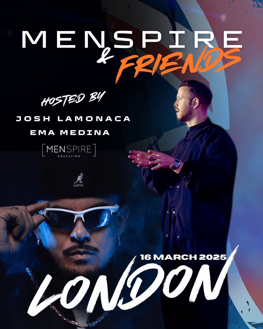 MENSPIRE X FRIENDS Feat Ema Medina & Josh Lamonaca - Sunday 16th March 2025